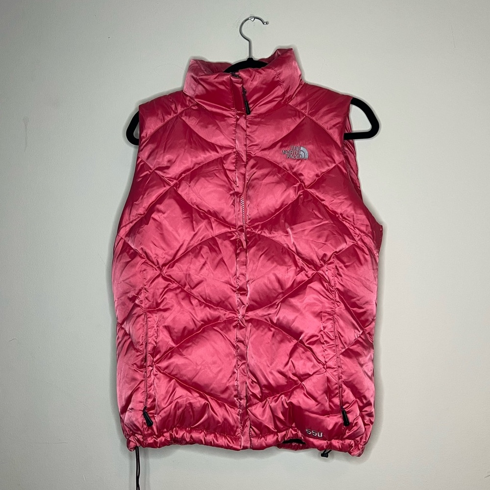 The North Face Pink Puffer Vest